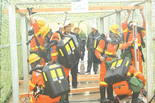 提升技能水平 護航安全生產 山西省第十一屆礦山救援技術競賽側記